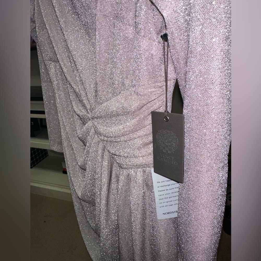 Vince Camuto | Shimmer Cocktail Dress